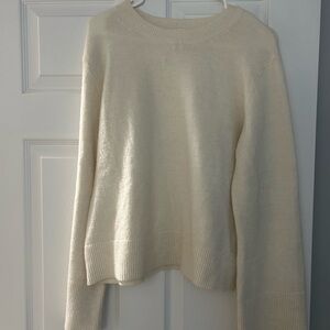 H&M Cream Crew Neck Sweater